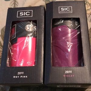 NIB SIC 20 oz tumblers lot of 2 🎄 gifts